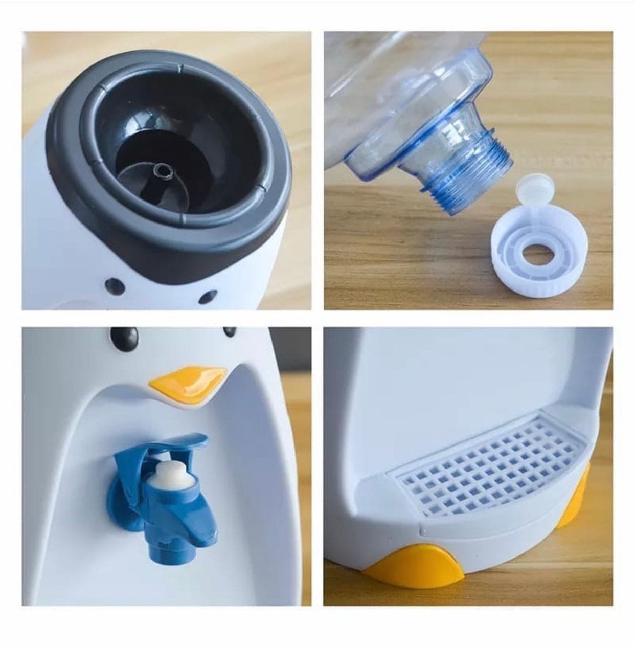 Cute Penguin Shaped 2L Water Dispenser For Kids, Mini Drink Dispenser With Water Tank, Mini Desktop Cartoon Kids Dispenser Cute Penguin Shaped 2L Water Dispenser For Kids, Mini Drink Dispenser With Water Tank, Mini Desktop Cartoon Kids Dispenser